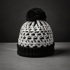 black hat on the floor