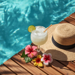 cocktail on the beach