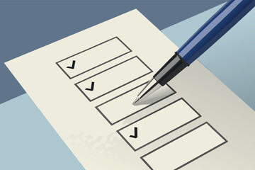 Ballot Paper Checklist Close