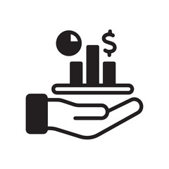 Active Increase Growth Icon Vector
