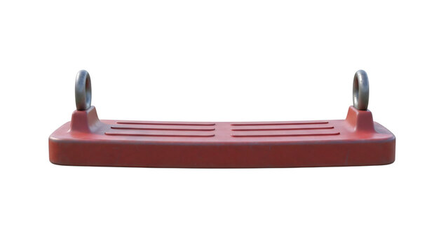 Red plastic handle for large rectangular and rectangular table top with metal.