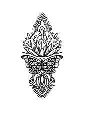 vintage floral ornament