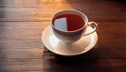 Obraz premium A Cup Of Tea On The Table