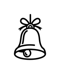 Elegant Bell with Bow for Celebrations