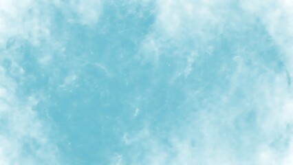 Obraz premium Abstract grainy noise texture light blue cloudy sky with white clouds