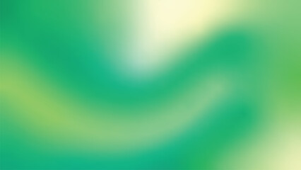 Abstract emerald green freeform gradient background vector