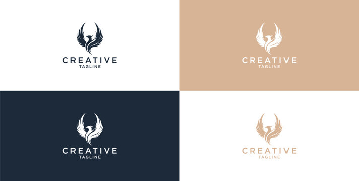 perfect phoenix vector logo