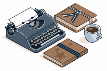 War Correspondent Typewriter Notes Ill