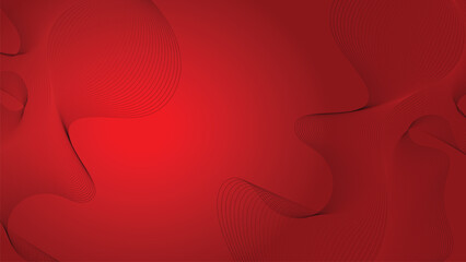 Modern abstract red gradient wave background