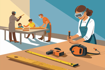 Workshop Classroom Woodworking Basics