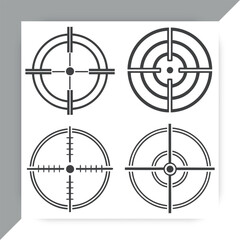 Target Crosshair Icons Set in Black and White Vector,target icon vector,target icon design,target icon concept, target icon post, target icon,cartoon,target icon icon, target icon template,target icon