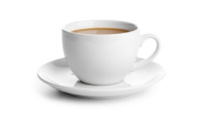 A single cup of coffee