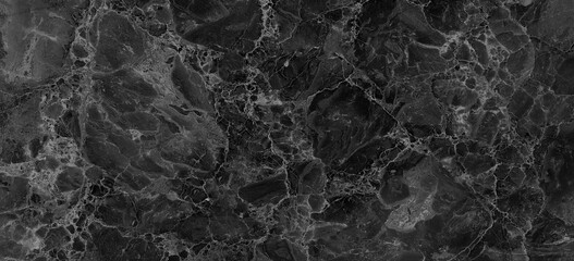 black marble stone texture, natural background © Vidal