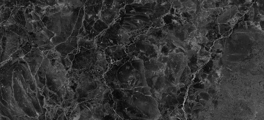 Obraz premium black marble stone texture, natural background