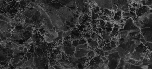 black marble stone texture, natural background © Vidal