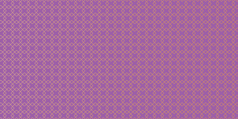 Luxury abstract background featuring a seamless geometric pattern of thin golden diamond shapes on a solid purple surface for premium corporate design