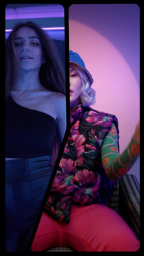 Vertical Split Screens 2 Frames 07