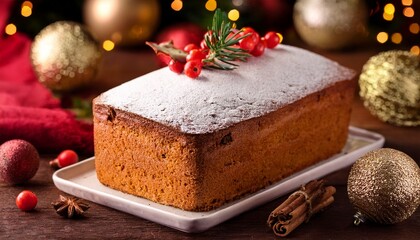 Christmas Cake Detail