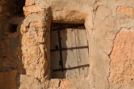 Ruins of the Berber village of Ksar Chenini, which was built in the 12th century. Tunisia. Africa.