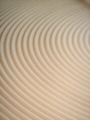 Fototapeta premium Elegant Smooth Curves in Fine Sand Pattern Delicate and Serene