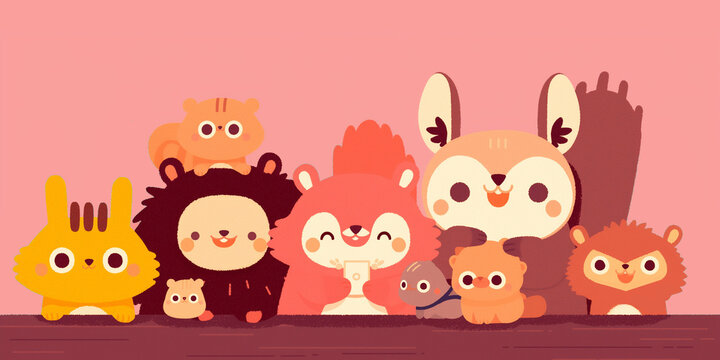 Wood characters