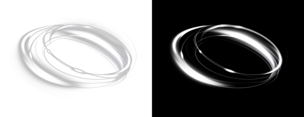 neon ring. Glowing circle. Glow effect. Round light frame. abstract light lines of movement and speedAbstract light lines of movement and speed. light blue ellipse