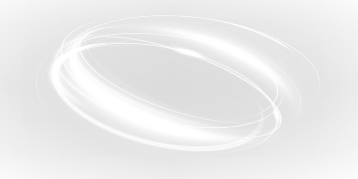 neon ring. Glowing circle. Glow effect. Round light frame. abstract light lines of movement and speedAbstract light lines of movement and speed. light blue ellipse - Powered by Adobe