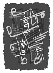 Obraz premium Abstract image for printing. Picture for modern interiors. The picture is painted by hand on a tablet.