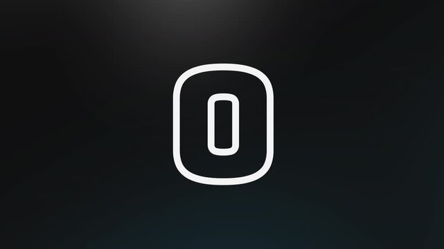 Neon hand countdown animation displaying five seconds, symbolizing time pressure, urgency, decision making, digital countdowns, and modern futuristic user interface elements on dark background.