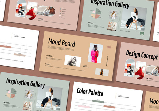 Brand Mood Board Template