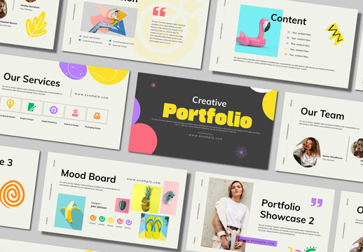 Creative Portfolio Presentation Design Template