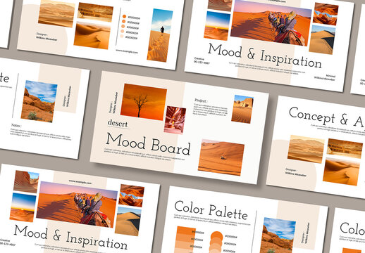 Desert Moodboard Creative Inspiration for Nature Enthusiasts