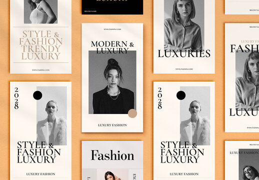 Fashion Brand Social Media Story Layout