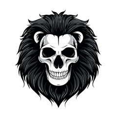 Fototapeta premium skull with sword