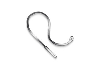 Chrome metal 3D logo effect Mockup of Whip.	
