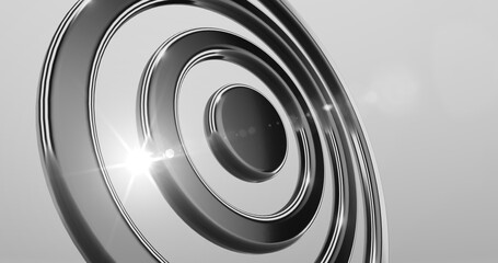 3d target sign background