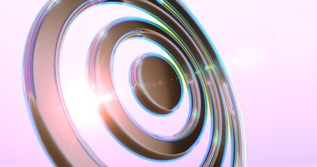 3d target sign background