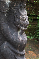 Obraz premium Remains of Hindu tower-temples at My Son Sanctuary, a UNESCO World Heritage site in Vietnam.