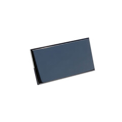 Fototapeta premium Blank black name tag onTransparent background