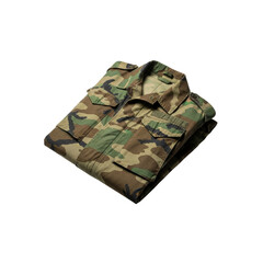 Folded Camouflage Jacket