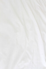 Obraz premium white bedding sheets texture for background