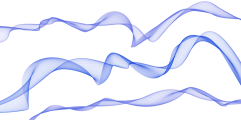 abstract blue wave line background