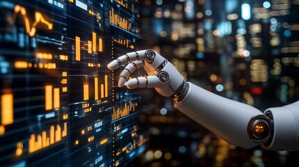 AI in Financial Data Analysis and Robotic Investment Strategies for Global Market Insights