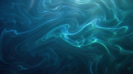 Abstract Deep Blue Ocean Waves. Ai generation