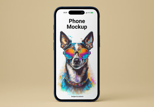 Phone Screen Mockup