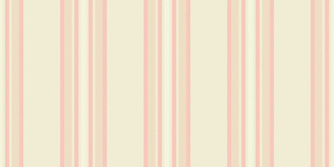 Obraz premium Wfrica fabric vertical stripe, paper pattern background texture. Bress vector seamless lines textile in light and red colors.