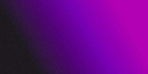 Obraz premium Abstract Purple and Black Grainy Gradient Background Texture 