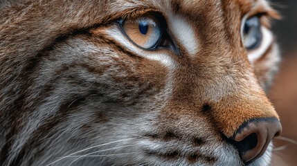 Obraz premium Close-Up of Fur Detail in Natural Wildlife Beauty