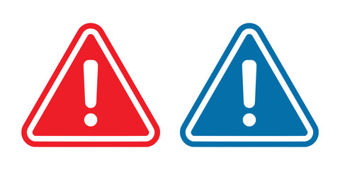 General warning attention sign used to alert people to various safety hazards