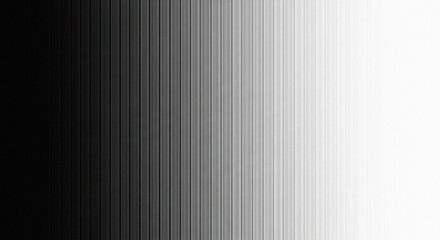Gradual Transition from Darkness to Light Gradient Background with Vertical Lines